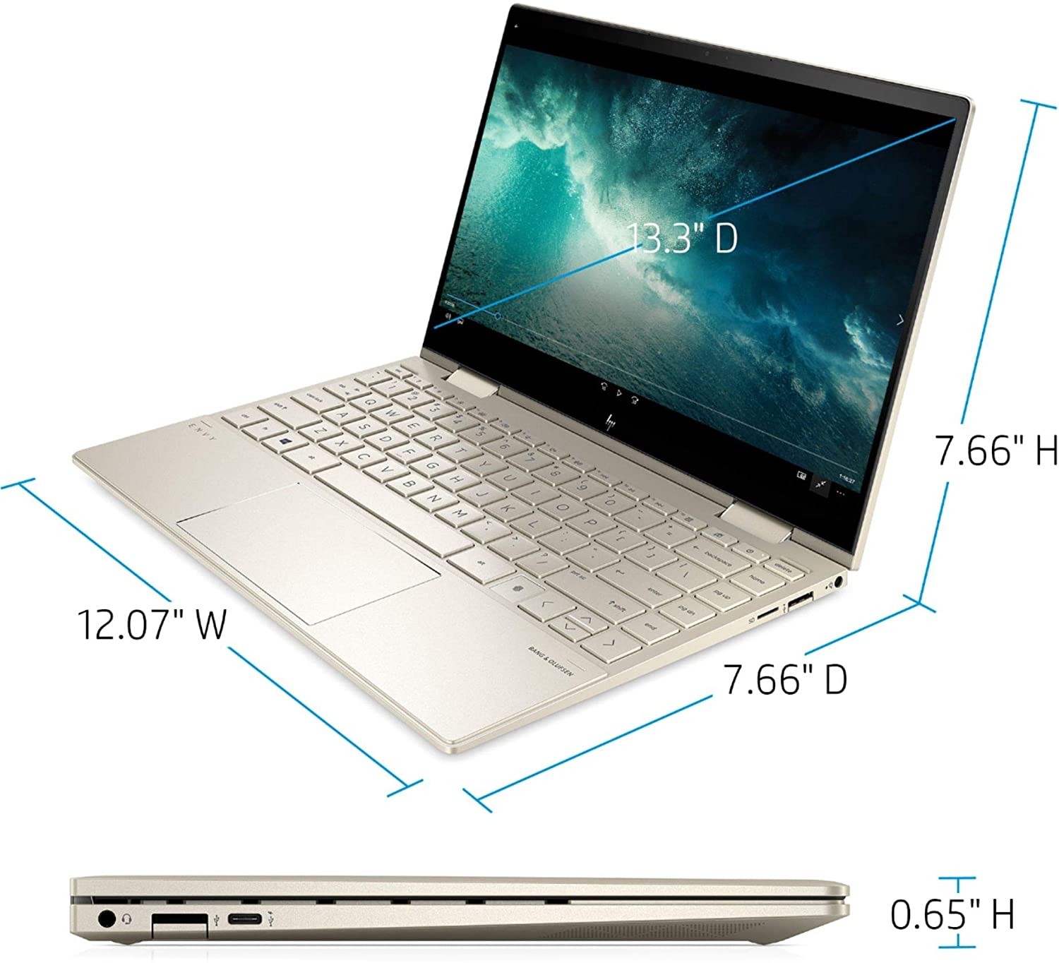 لپ تاپ اچ پی HP ENVY X360 13m-Bd0023dx 2 لپ تاپ اچ پی HP ENVY X360 13m-Bd0023dx