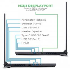 لپ تاپ 15 اینچی Acer Predator Helios 300 PH315-53-72XD