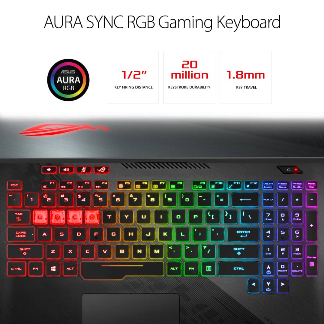 ایسوس ROG Strix Hero II GL504GV 7 ایسوس ROG Strix Hero II GL504GV