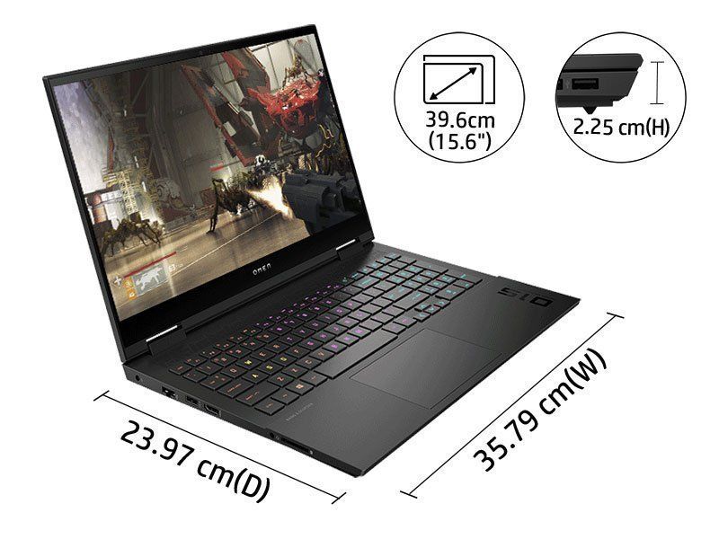 لپ تاپ اچ پی HP OMEN Laptop 15 (I7/RTX 3060) 5 لپ تاپ اچ پی HP OMEN Laptop 15 (I7/RTX 3060)