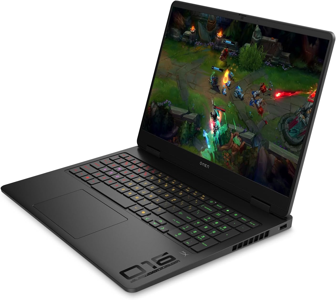 لپ تاپ HP OMEN 16 با پردازنده AMD Ryzen 9 8940HX، رم 32GB DDR5، حافظه داخلی 1TB SSD، گرافیک NVIDIA GeForce RTX 5060 8GB، نمایشگر 16-inch 2K 240Hz