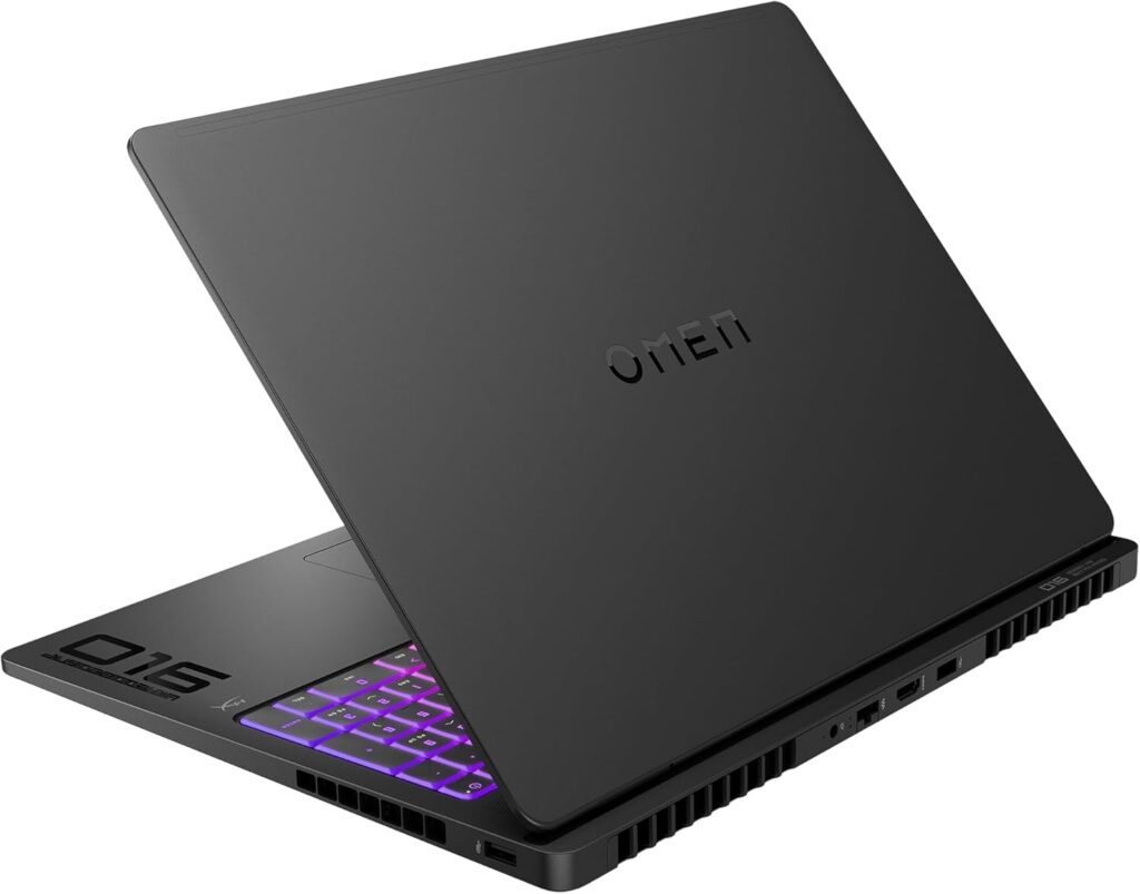 لپ تاپ HP OMEN MAX 16 با پردازنده AMD Ryzen AI 9 375HX، رم 32GB DDR5، حافظه داخلی 1TB SSD، گرافیک NVIDIA GeForce RTX 5080 16GB، نمایشگر 16.1-inch 2K 240Hz